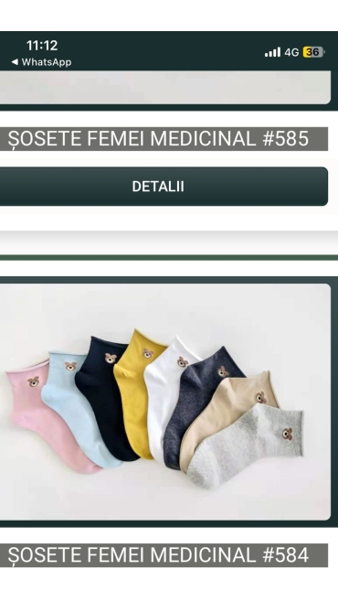 sosete dama medicinale 20/set