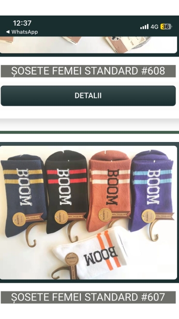 sosete dama 20/set