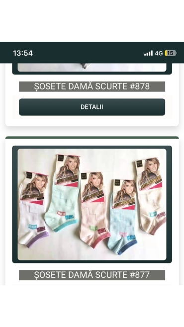 sosete dama 30/set