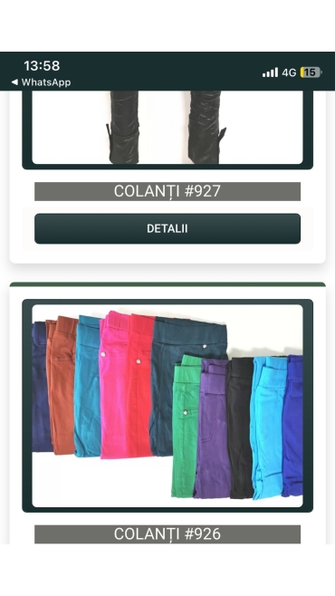 colanti dama 12/set