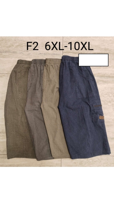 pantaloni 3/4 barbati 6xl-10xl 5/set