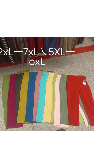 pantaloni 3/4 dama 2xl-7xl/5xl-10xl 6/set