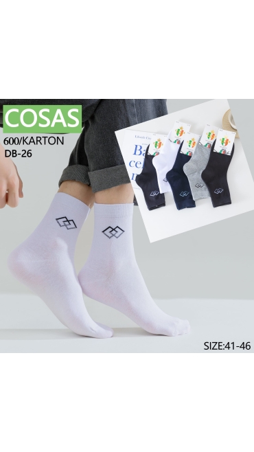 sosete barbati bbc 41-46 culori combinate 20/set