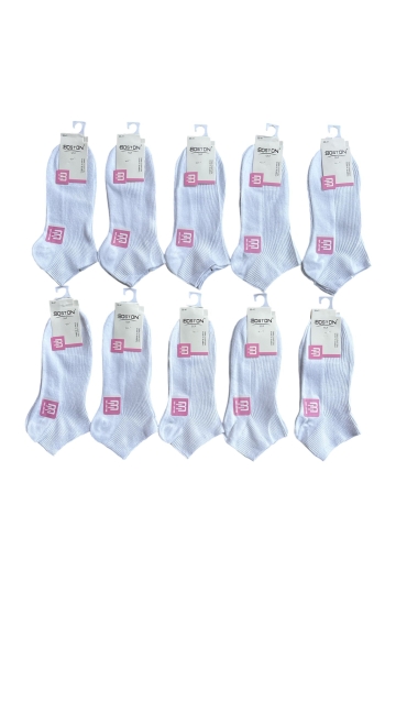 sosete sport dama bbc 36-41 alb 20/set