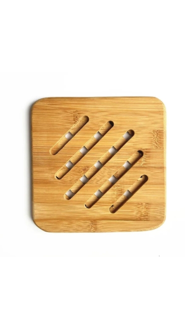 Suport pentru Oale din Lemn, 16.5 x 6.5 x 1 cm, Engros