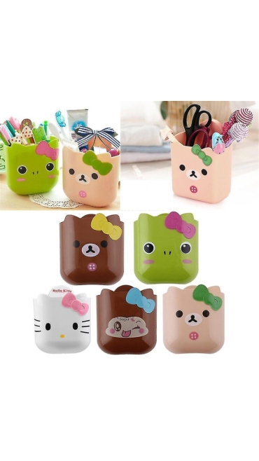 Suport periute de dinti  de copii cu ventuze de perete 12 x12 cm - Engros