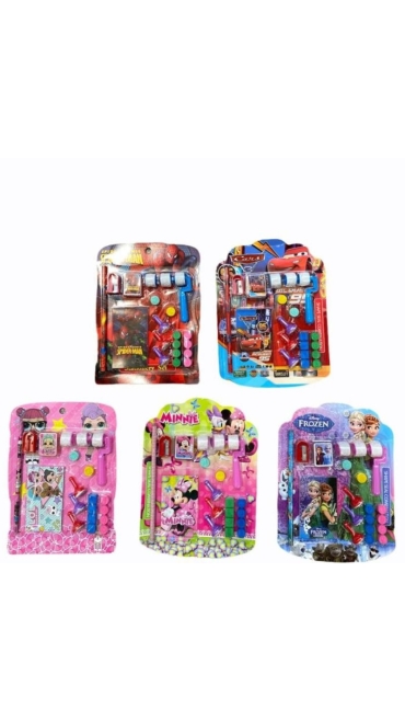 Set jucarii ,Set stampile cu carnețel și creion și ascuțitoare Engros