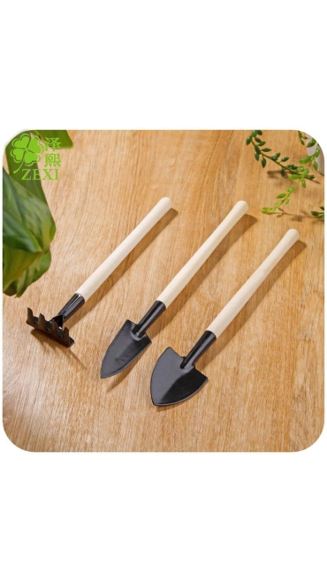 Set 3 Mini Scule de Gradina, 18.5 x 4 cm, Engros