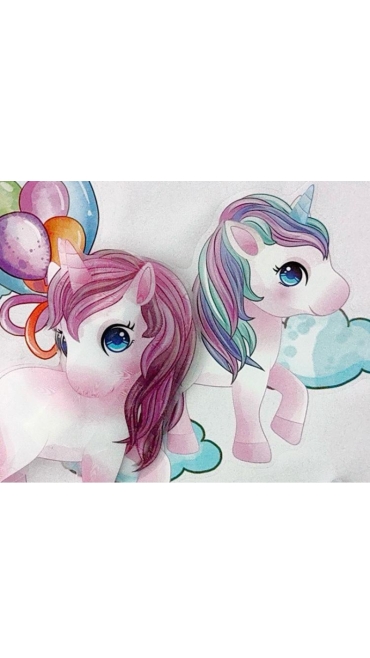 Sticker pentru perete Unicorn, 50 x 35 cm - Engros