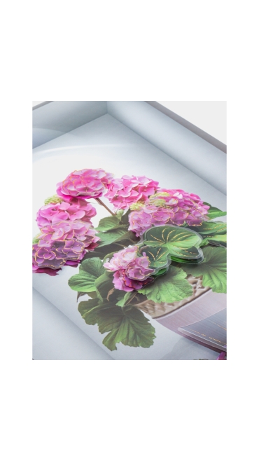 Sticker decorativ, 3D, Tablou cu vaza, 40 x 30 cm - Engros