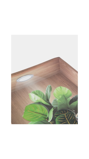 Sticker decorativ, 3D, Tablou cu vaza, 40 x 30 cm - Engros