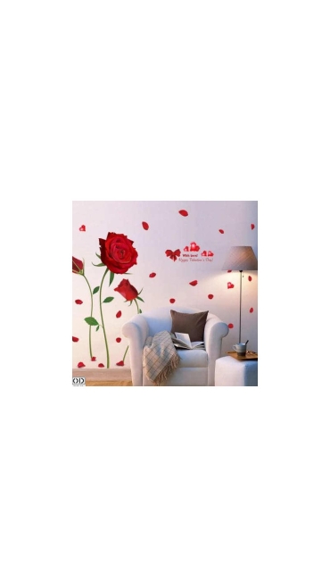 Sticker Decorativ format din 4 Tiple pentru un perete întreg, 68 x 48 cm x 4 bucati Engros