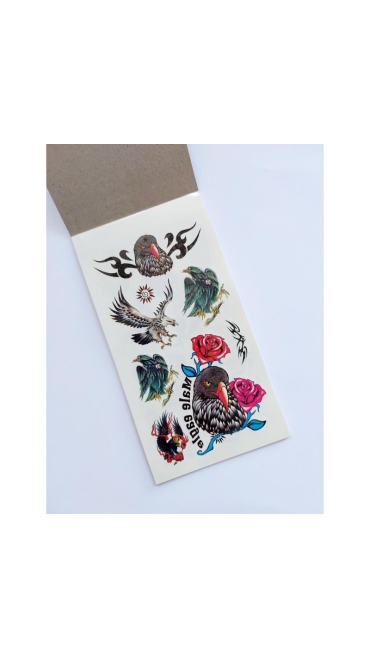 Album Tatuaje Temporare - set cu  4 foi, 11 x 8 cm, Engros
