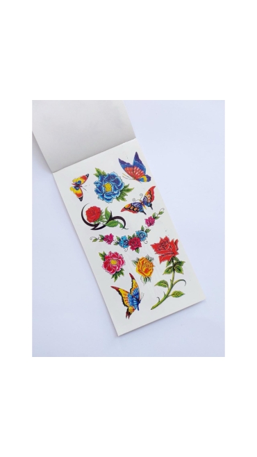 Album Tatuaje Temporare - set cu  4 foi, 11 x 8 cm, Engros