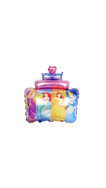 Balon folie in forma de tort 80 x 59 cm Engros
