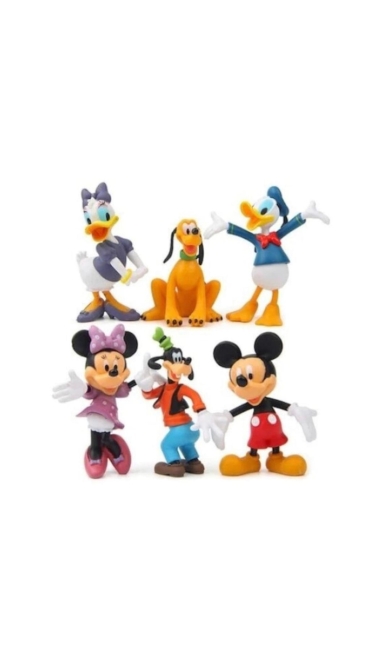 Figurine Clubul lui Mickey Mouse, Set de 16 bucati, 9 cm, Engros