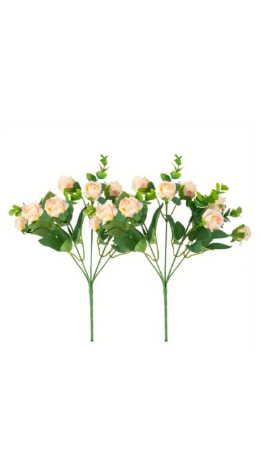 Buchet Trandafiri din Flori Artificiale, 5 capete, 35 cm - Engros