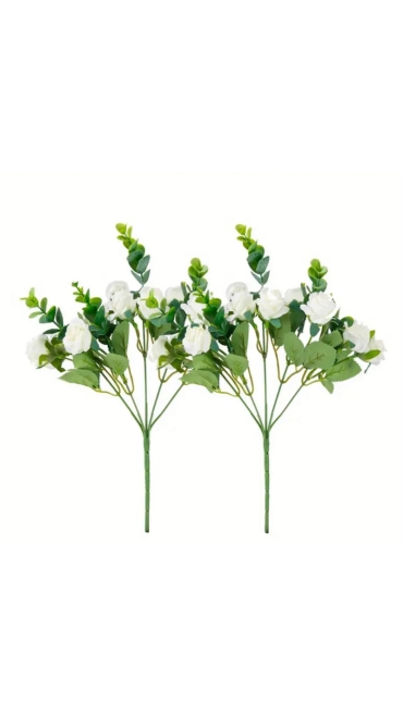 Buchet Trandafiri din Flori Artificiale, 5 capete, 35 cm - Engros