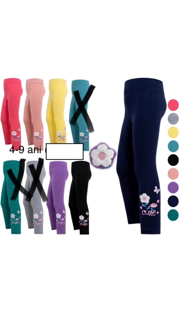 colanti fete 4-9 ani 6/set