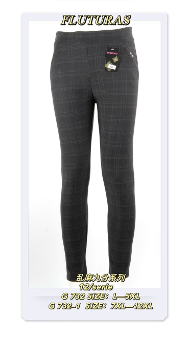 pantaloni dama 7xl-12xl 6/set