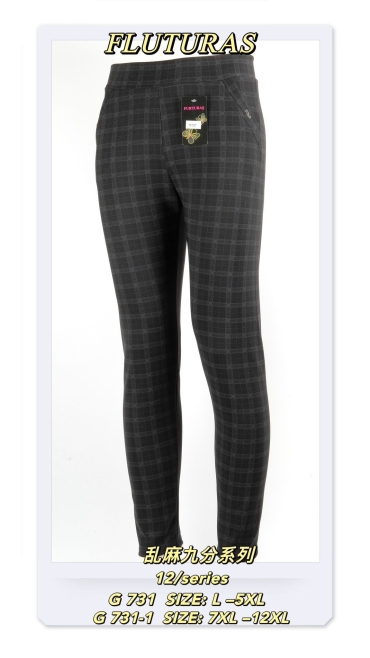 pantaloni dama 7xl-12xl 6/set