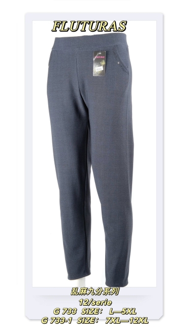 pantaloni dama 7xl-12xl 6/set