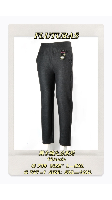 pantaloni dama 7xl-12xl 6/set