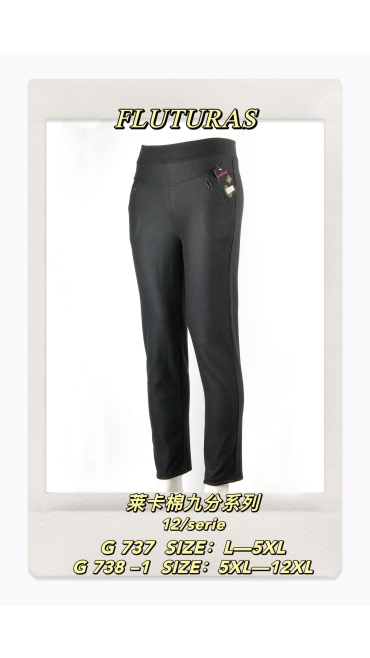 pantaloni dama 7xl-12xl 6/set