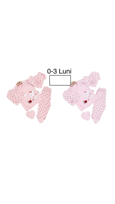 compleu bebe 0-3 luni 3/set