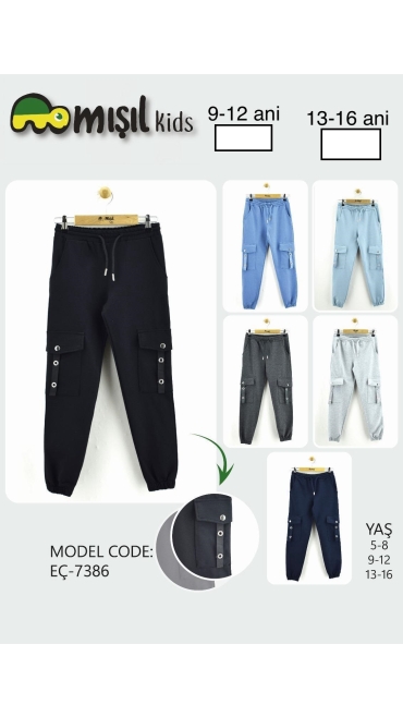 pantaloni copii 9-12 ani 4/set