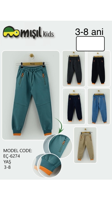 pantaloni copii 3-8 ani 4/set