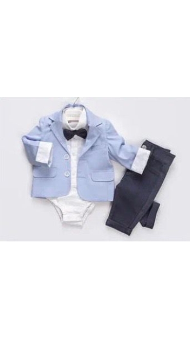 costum baieti 6-18 luni 3/set