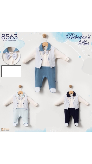 costum baieti 3-9 luni 3/set