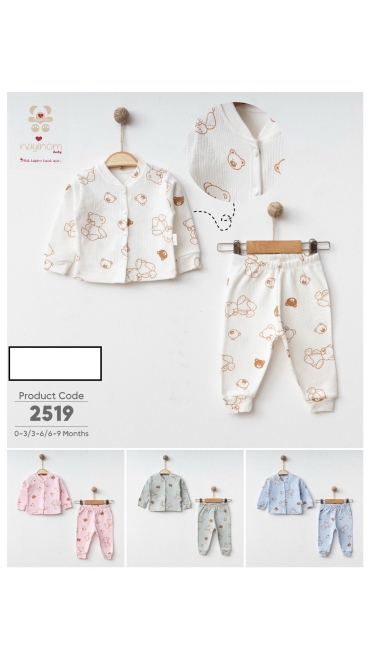 compleu bebe 0-9 luni 3/set