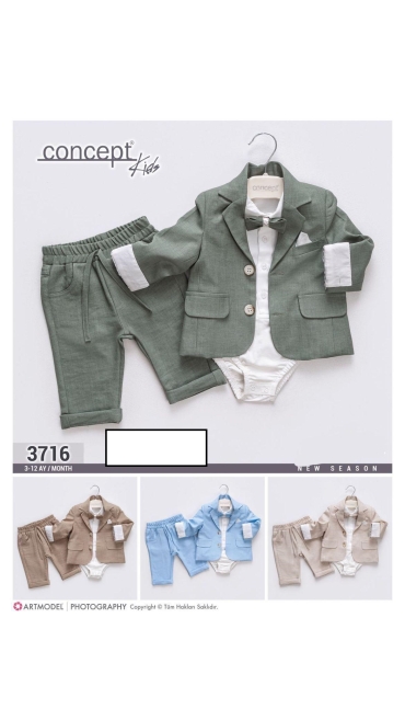 costum bebe 3-12 luni 3/set