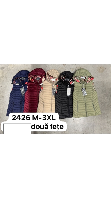 vesta dama 2 fete m-3xl 5/set