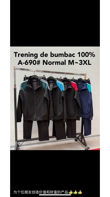 trening barbati bbc m-3xl 5/set