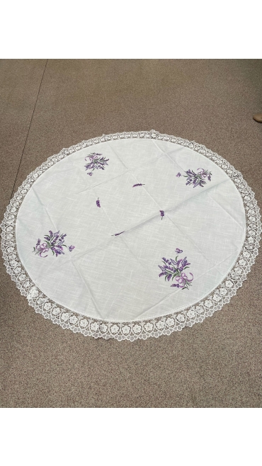 napron rotund 4/set
