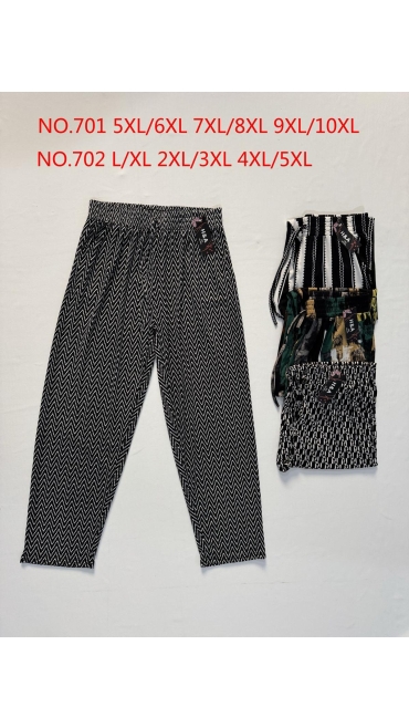 pantaloni dama lungi l-5xl 12/set