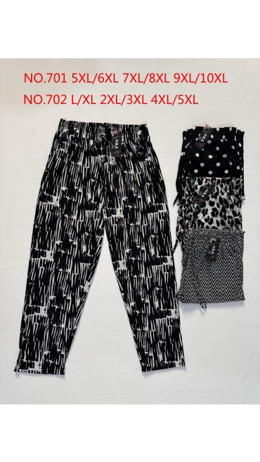 pantaloni dama lungi l-5xl 12/set