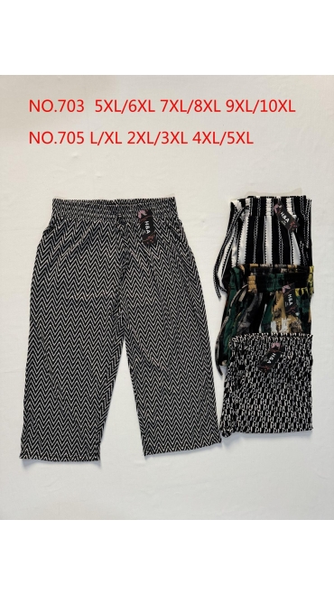 pantaloni 3/4 dama 5xl-10xl 12/set