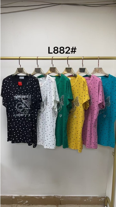 tricou dama marime universala 6/set