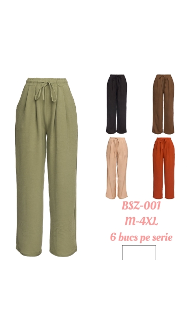 pantaloni dama m-4xl 6/set