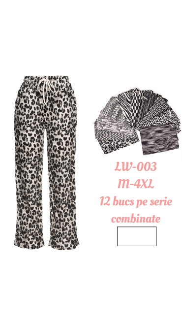 pantaloni dama m-4xl 6/set