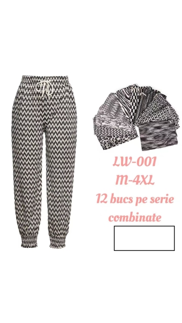 pantaloni dama m-4xl 6/set