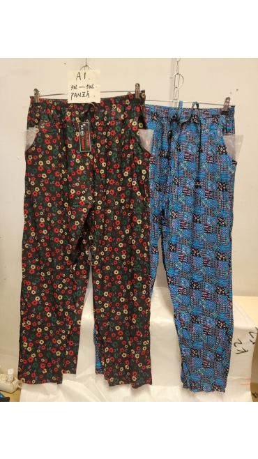 pantaloni dama panza 3xl-5xl 12/set
