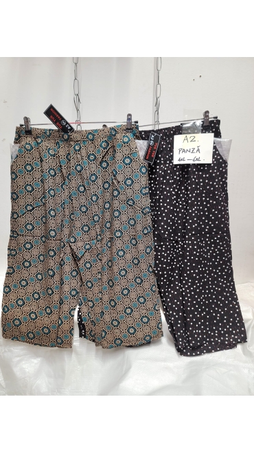 pantaloni 3/4 dama panza 4xl-6xl 12/set