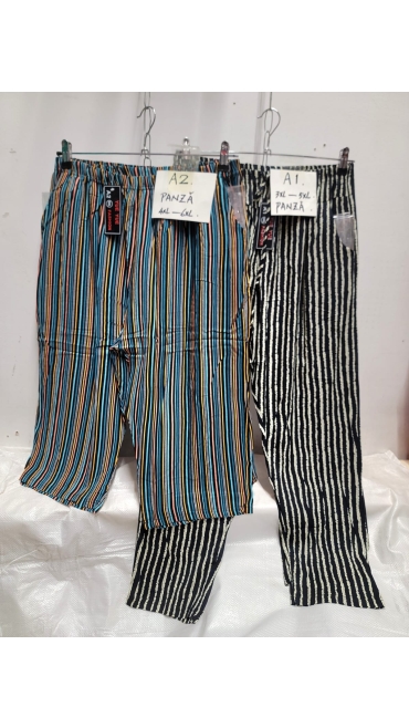 pantaloni 3/4 dama panza 4xl-6xl 12/set