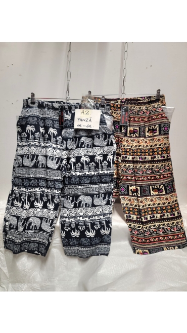 pantaloni 3/4 dama panza 4xl-6xl 12/set