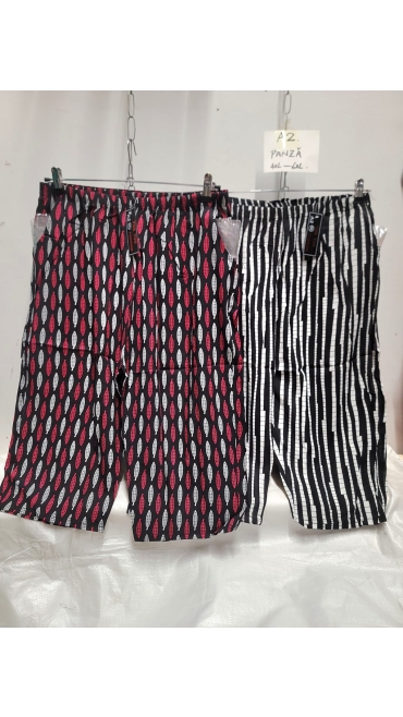 pantaloni 3/4 dama panza 4xl-6xl 12/set
